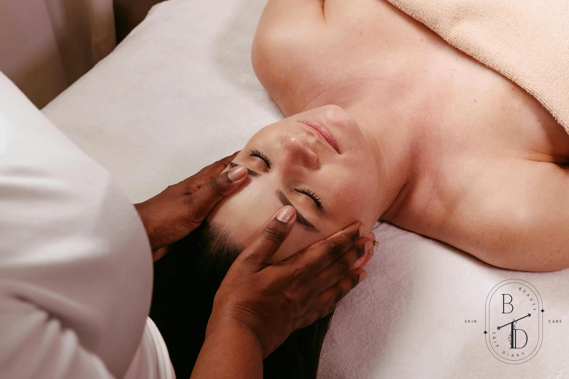 Professional relaxing scalp massage
